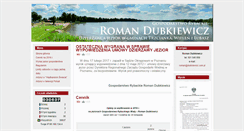 Desktop Screenshot of dubkiewicz.securityhost.pl
